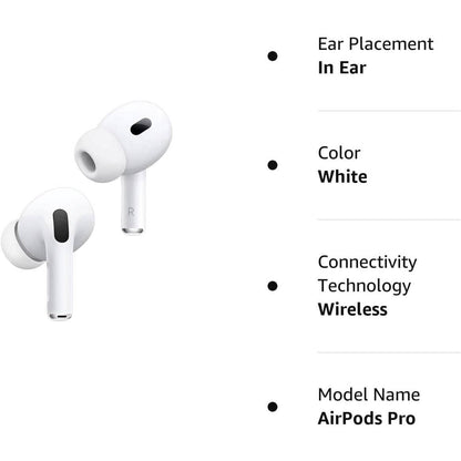 Apple Airpods Pro 2a generazione MQD83AM/A (Ricondizionati)
