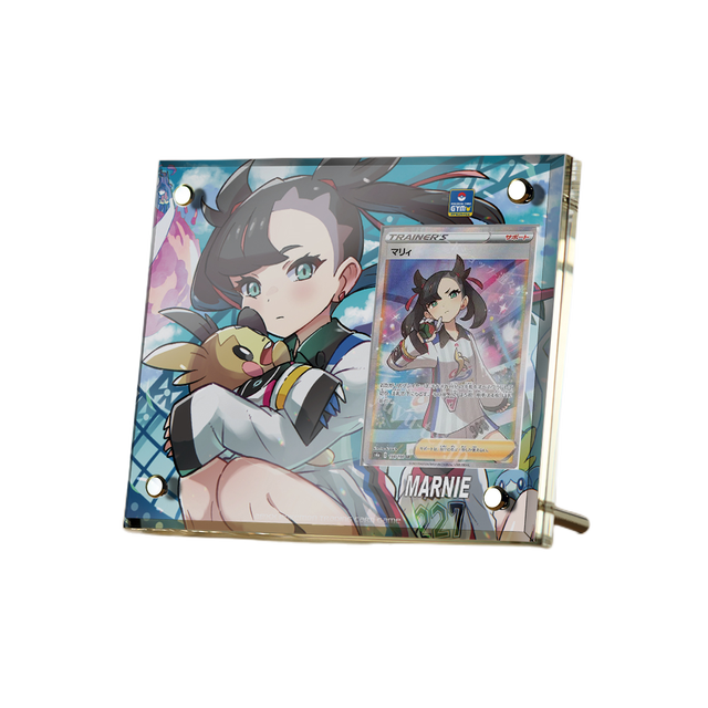 Supporto per esposizione in mattoncini per carte anime Pokémon PTCG