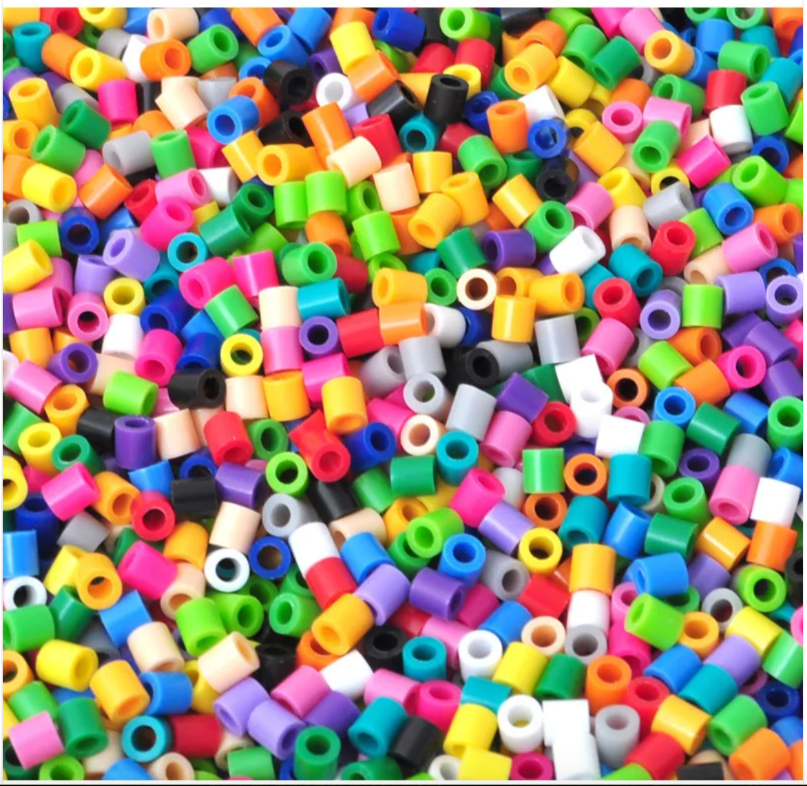 Set di perline da stiro da 5 mm di Pinpindoudou, giocattolo educativo alla rinfusa