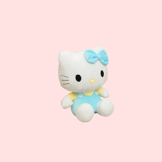 Peluche "Salopette" con personaggi di gatti