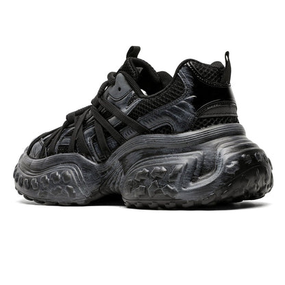 S8888 Sneakers nere con suola effetto pneumatico