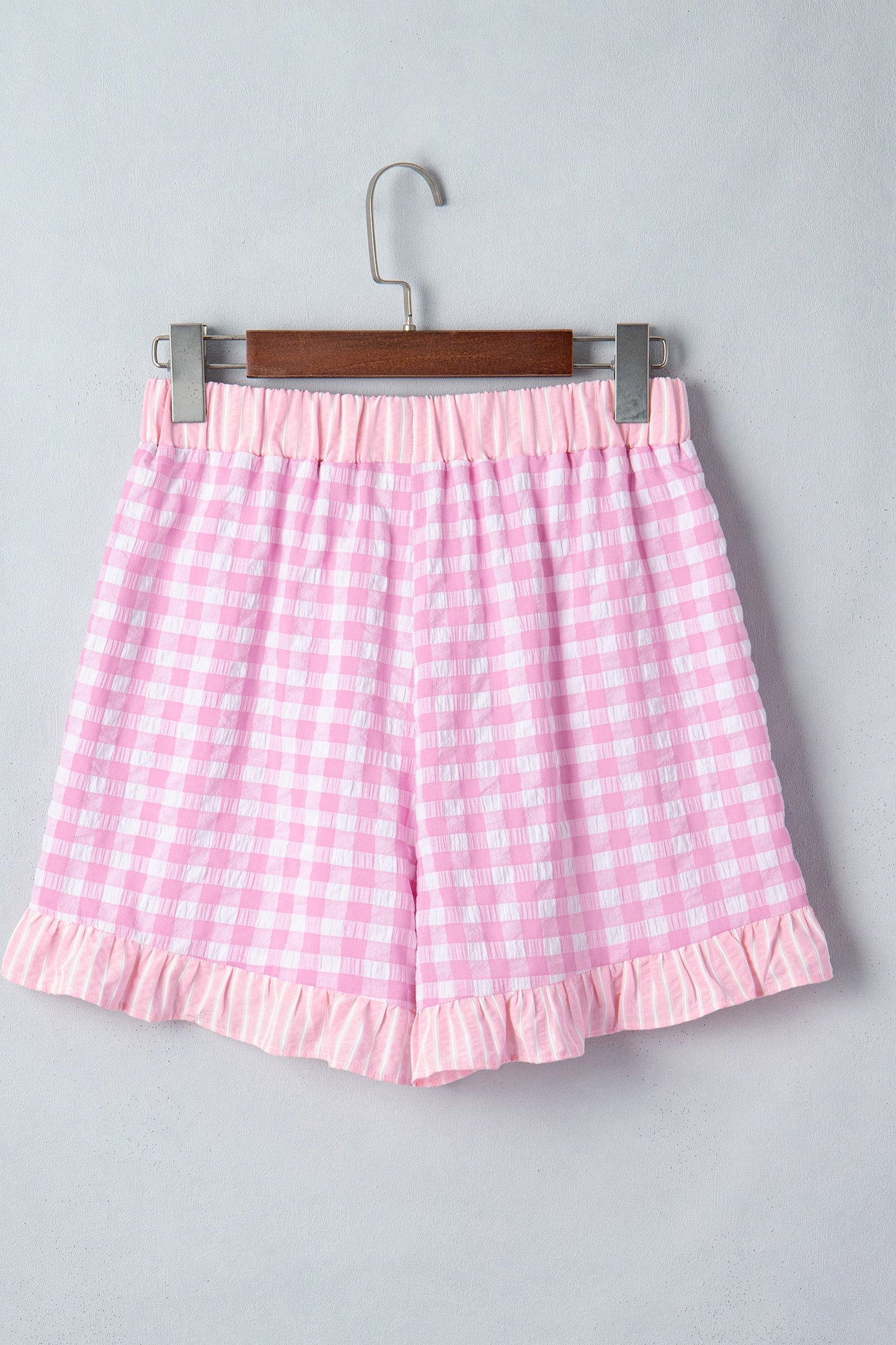 Shorts Arleth con pizzo e laccetti