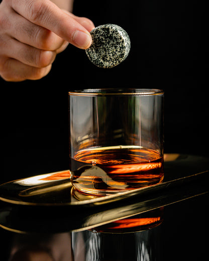 L'essentiel pour Monsieur - Coffret Cadeau Pierres à Whisky et Trousse de Toilette