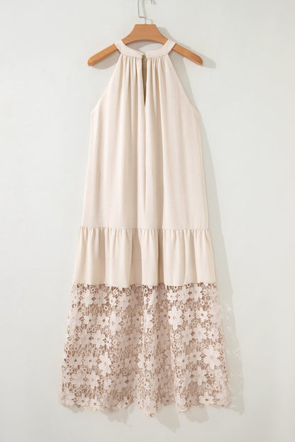 Abito Estivo Allentato con Scollo all'Americana Ensley