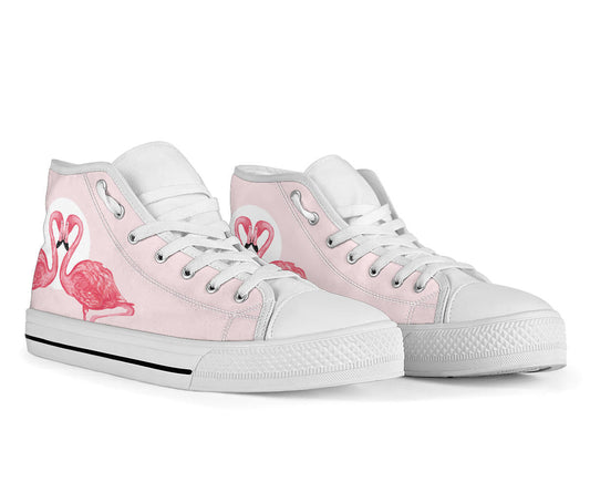Scarpe alte Pink Flamingo Love