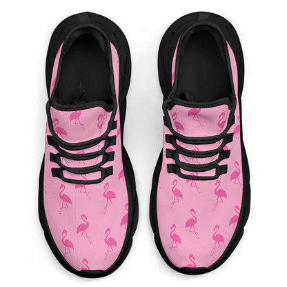 Simple Pink Flamingo M-Sole Sneakers