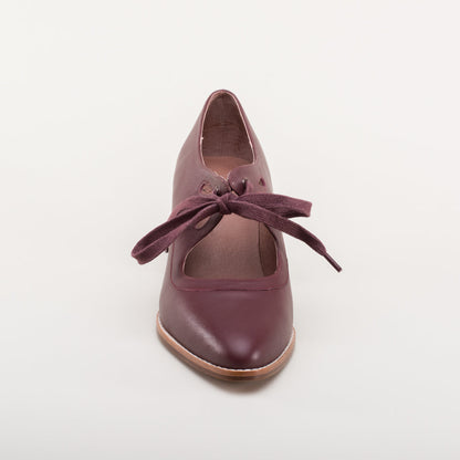 Gibson Edwardian Leather Shoes (Merlot)