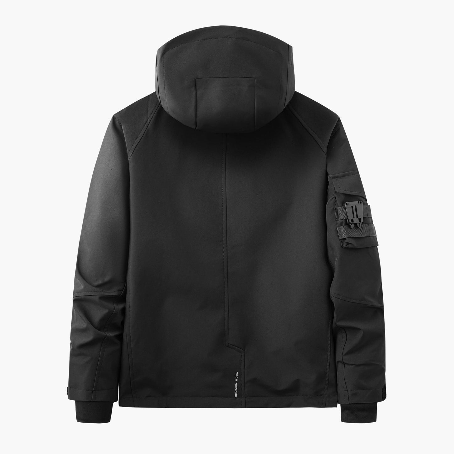 IBJ514 Giacca Funzionale Techwear Nera