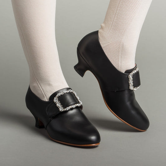 Scarpe in pelle Kensington del XVIII secolo (nere)