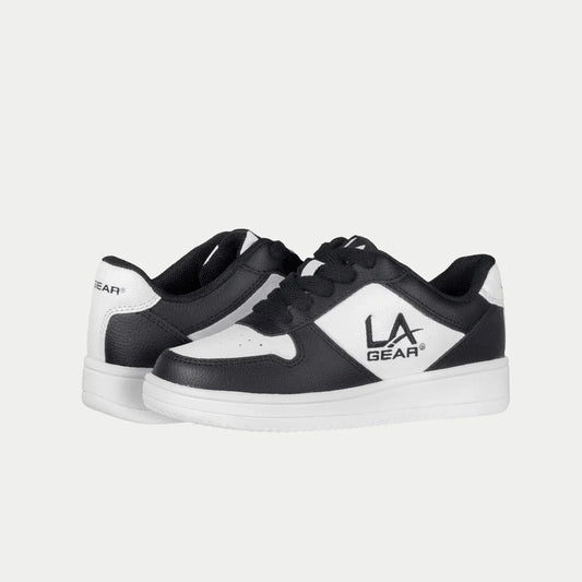 LA Gear Kids Edge Lowtop | Logo nero e bianco