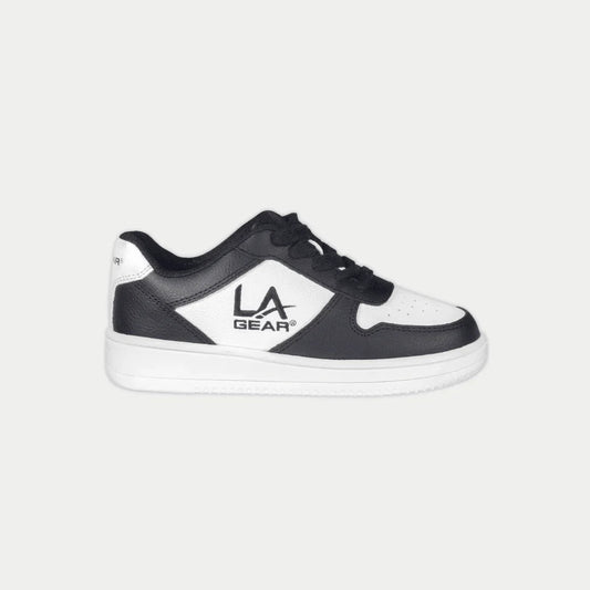 LA Gear Kids Edge Lowtop | Logo nero e bianco