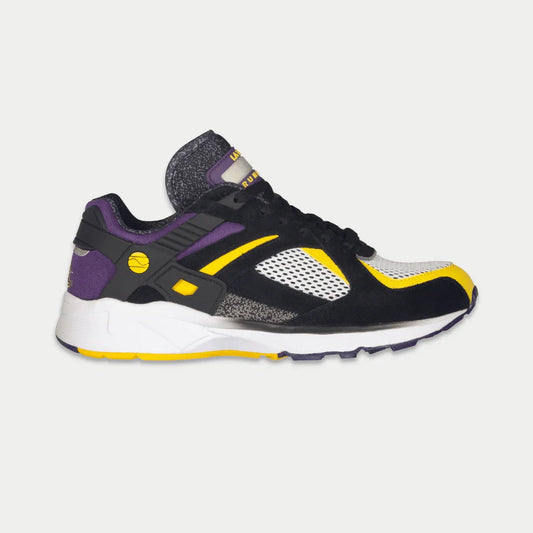 LA Gear Men's Catapult Light-Up Lowtop | Nero x Viola x Giallo