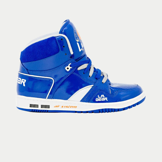 LA Gear Scarpa da ginnastica alta vintage da uomo Star Shooter | Blu