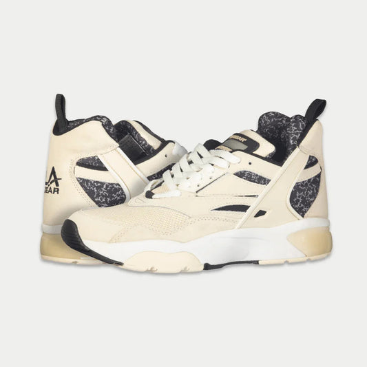 LA Gear Uomo Turbo Light-Up Mid | Bianco sporco x Nero