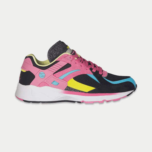 LA Gear Donna Catapult Light-Up Lowtop | Nero x Rosa