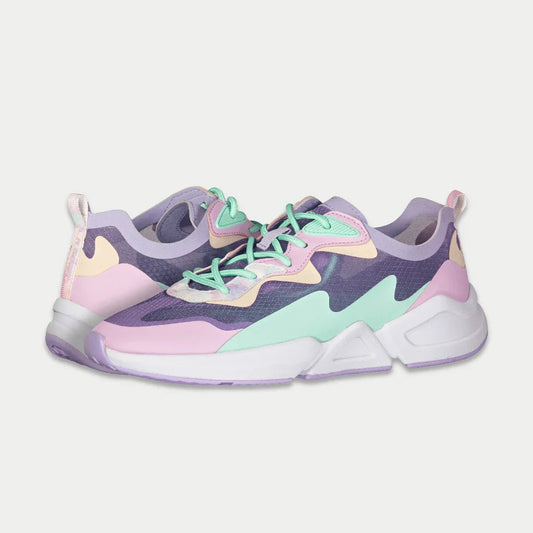 LA Gear Mid-City Lowtop da donna | Lavanda x Rosa