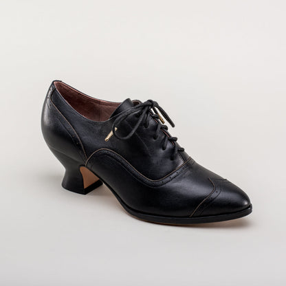 Londoner Edwardian Oxfords (Black)