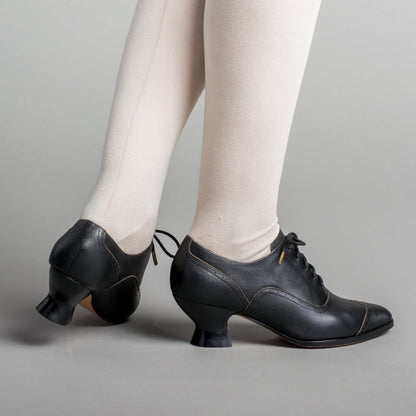 Londoner Edwardian Oxfords (Black)