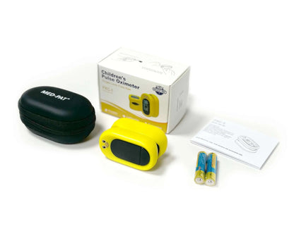 Pulsossimetro pediatrico Med-Pat “Ducky” PXC-1 | SpO₂ e frequenza cardiaca veloci | Idoneo FSA/HSA
