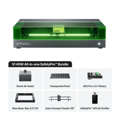 xTool S1 Taglierina laser a diodi racchiusa