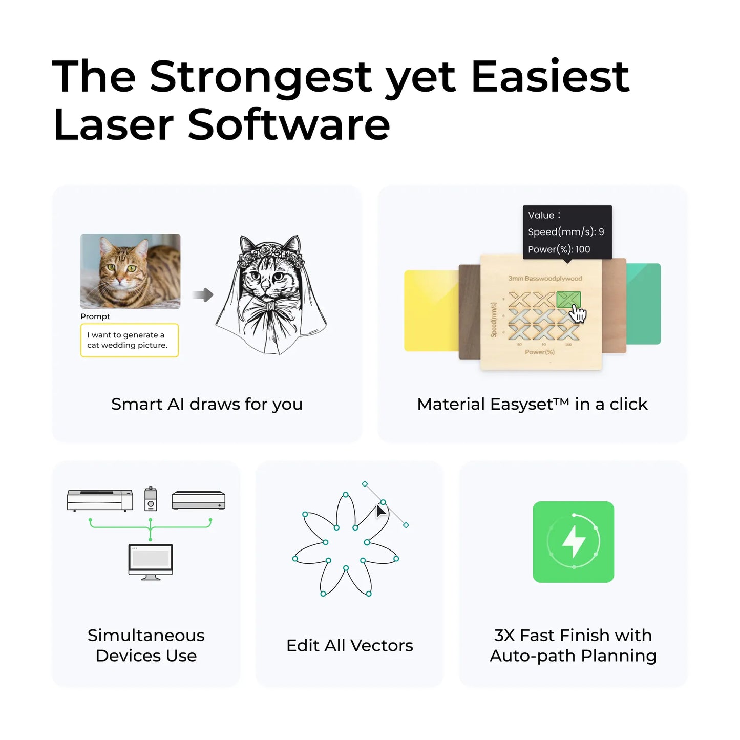 Incisore laser doppio a fibra e a diodo xTool F1 Ultra da 20W