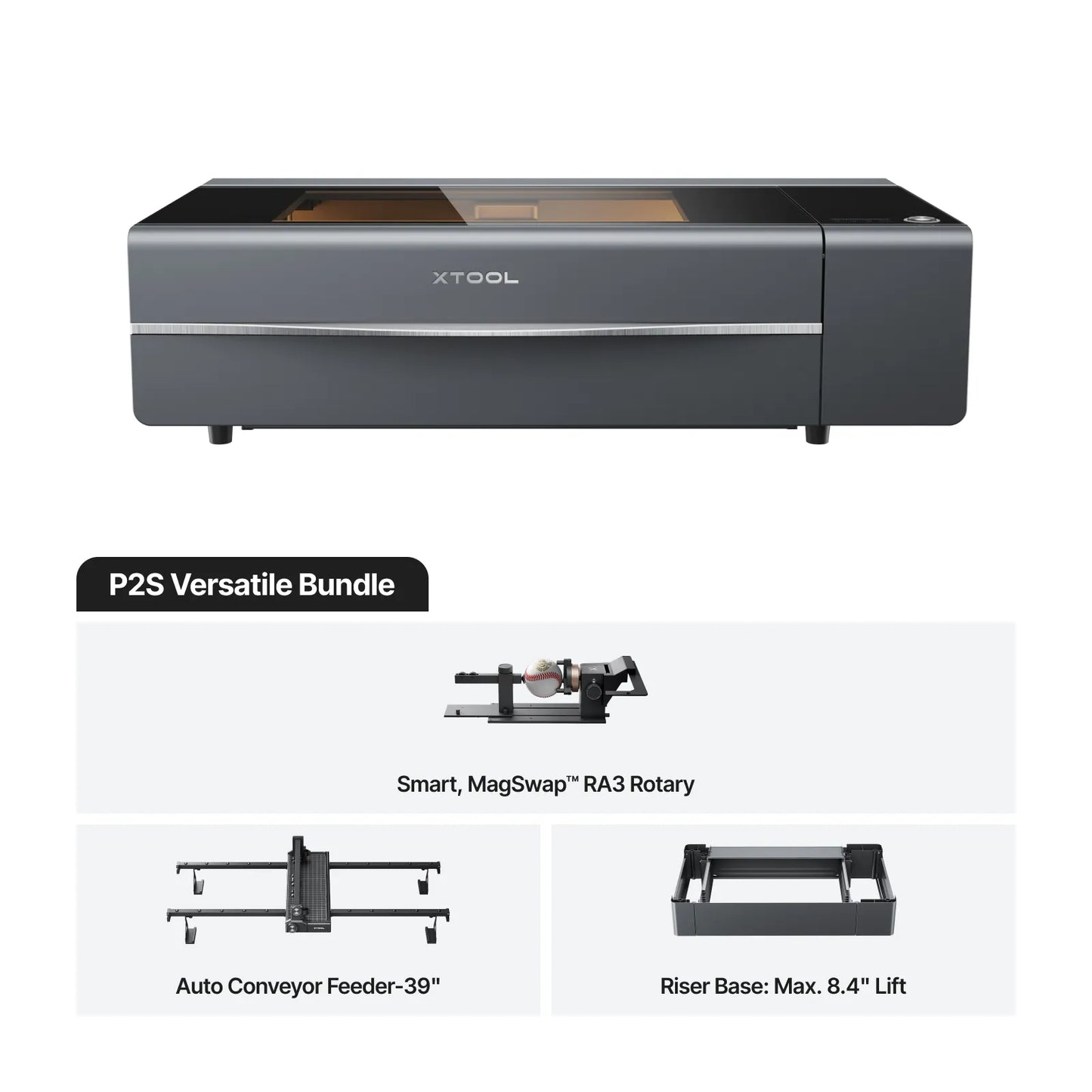 xTool P2S 55W Taglierina laser desktop CO2