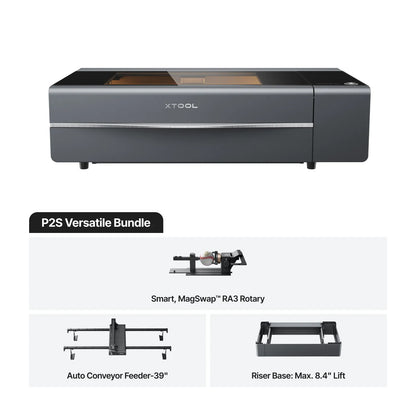 xTool P2S 55W Taglierina laser desktop CO2