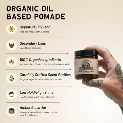 Pomata a base di olio biologico