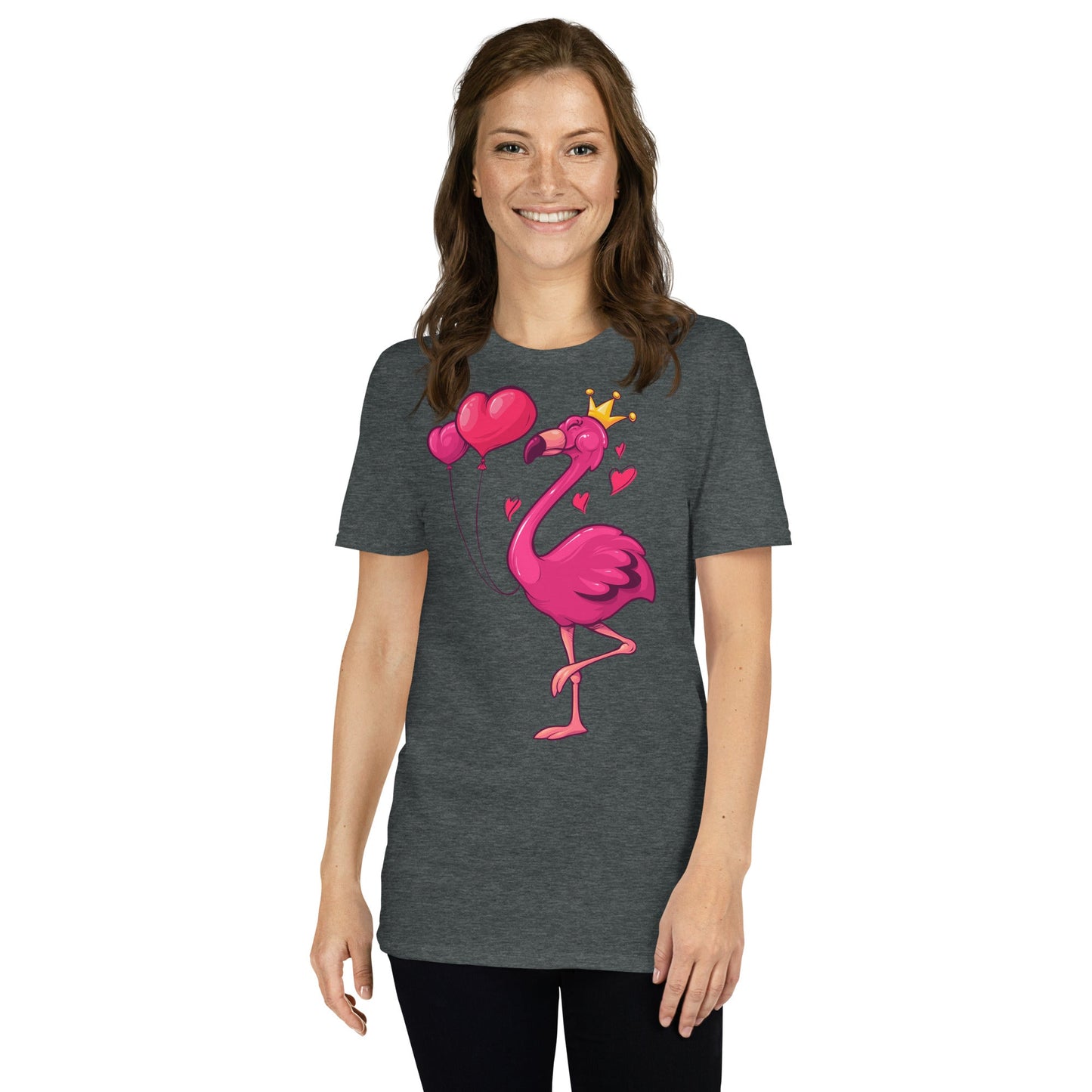 Original The Popular Flamingo Valentine's Day T-Shirt