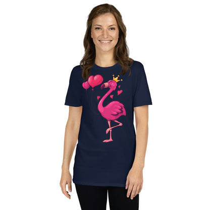 Original The Popular Flamingo Valentine's Day T-Shirt